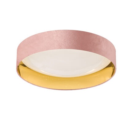 Plafond rosa guld